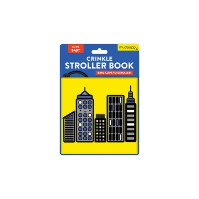 City Baby Crinkle Fabric Stroller Book - by Mudpuppy (Bath Book)