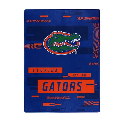 NCAA Florida Gators Digitized 60 x 80 Raschel Throw Blanket