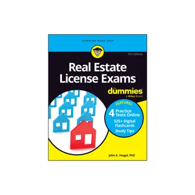 Real Estate License Exams for Dummies - 5th Edition by John A Yoegel (Paperback)