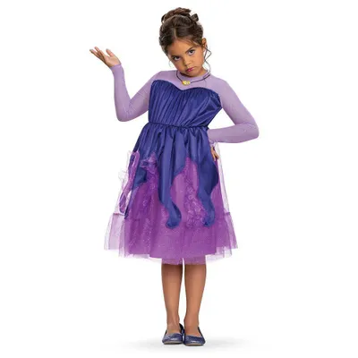 Kids Disney The Little Mermaid Ursula Halloween Costume Dress