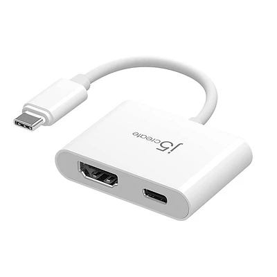 j5create USB-C to 4K HDMI with Power Delivery Adapter