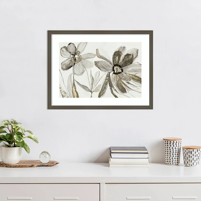 Amanti Art Neutral Accent by Asia Jensen Wood Framed Wall Art Print