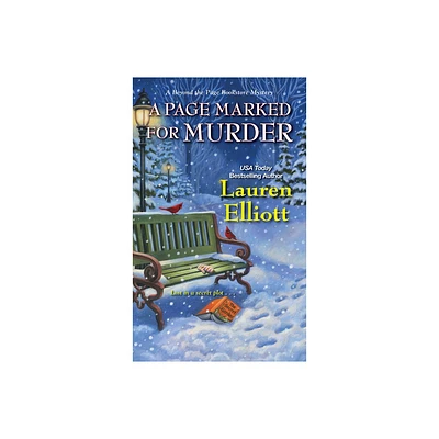 A Page Marked for Murder - (Beyond the Page Bookstore Mystery) by Lauren Elliott (Paperback)