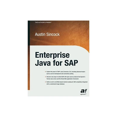 Enterprise Java for SAP - by Austin Sincock (Paperback)