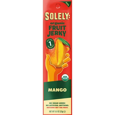 Solely Organic Mango Fruit Jerky - 0.8oz