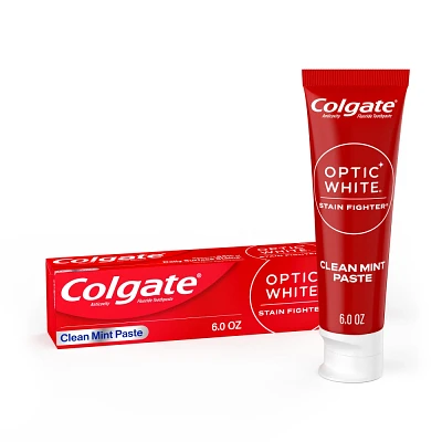 Colgate Optic White Stain Fighter Clean Mint Toothpaste - 6oz