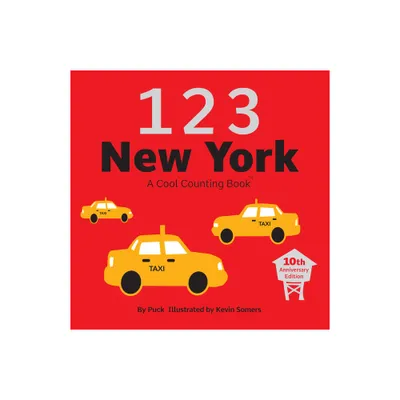 123 New York - (Cool Counting Books) by Puck (Board Book)