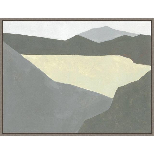 24 x 18 Landscape Composition IV by Jacob Green Framed Canvas Wall Art - Amanti Art: Modern Style, Sawtooth Back Mount