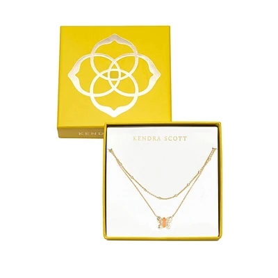 Kendra Scott Butterfly Multi-Strand Necklace