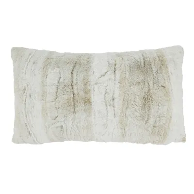 Saro Lifestyle Classic Faux Fur Decorative Pillow