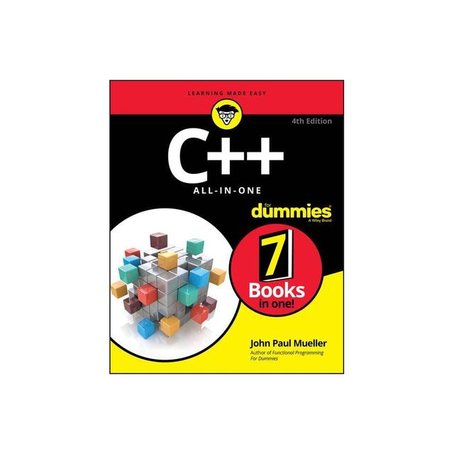 C++ All-In-One for Dummies - 4th Edition by John Paul Mueller (Paperback)