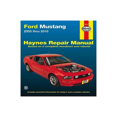 Haynes Ford Mustang Automotive Repair Manual - (Haynes Repair Manual (Paperback)) by Editors of Haynes Manuals (Paperback)