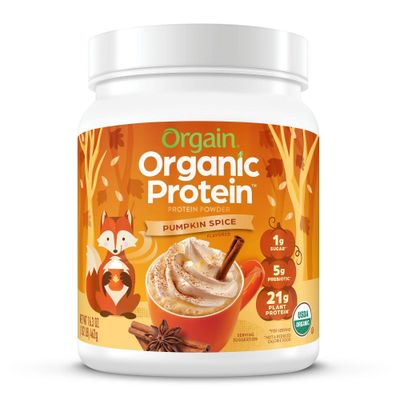 Orgain Organic Plant Based Protein Powder - Pumpkin Spice - 16.3oz