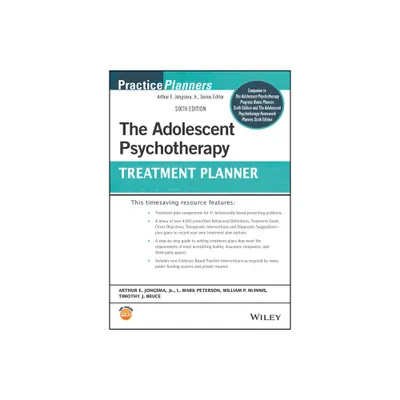 The Adolescent Psychotherapy Treatment Planner - (PracticePlanners) 6th Edition (Paperback)