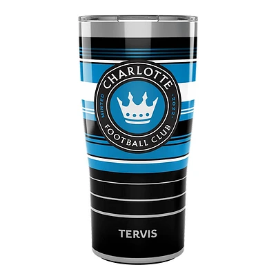 MLS Charlotte FC 20oz Hype Stripe Stainless Steel Tumbler