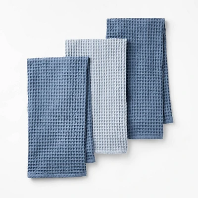 3pc Waffle Kitchen Towels