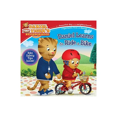 Daniel Learns to Ride a Bike - (Daniel Tigers Neighborhood) (Paperback)