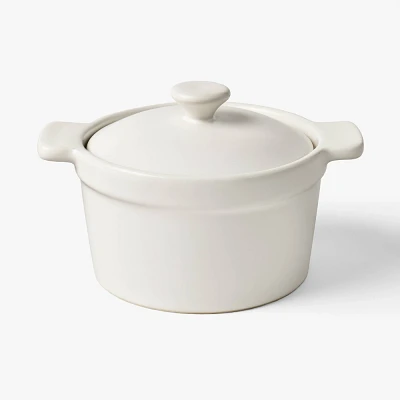 9.46oz Round Stoneware Mini Dutch Oven