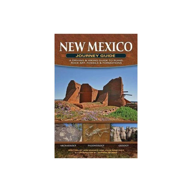 New Mexico Journey Guide - (Adventure Journey Guides) by Jon Kramer (Paperback)