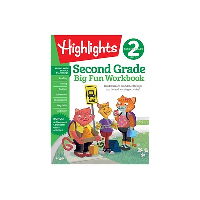 Second Grade Big Fun Workbook - (Highlights Big Fun Workbooks) (Paperback)