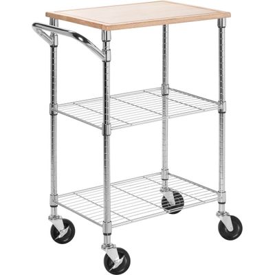 Honey-Can-Do 2 Shelf Chopping Block Cart