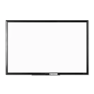 U Brands 36x24 Magnetic Dry Erase Board Black Aluminum Frame