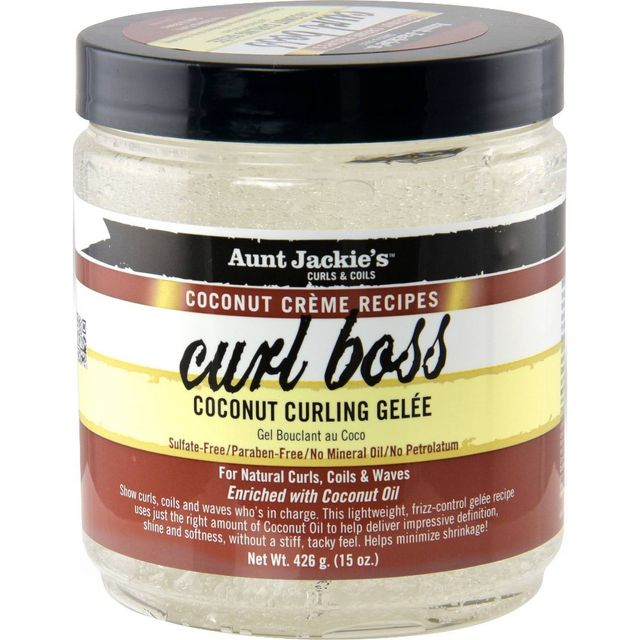 Aunt Jackies Coconut Creme Recipes Curl Boss Coconut Curling Gelee - 15oz