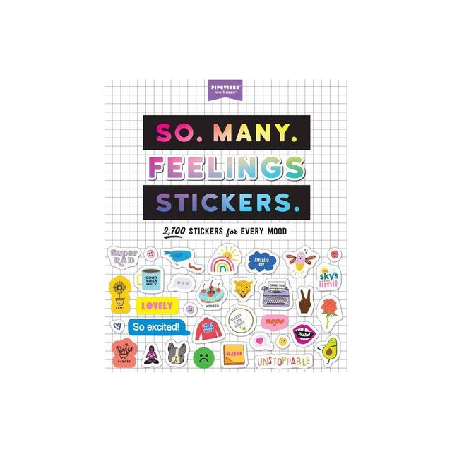 So. Many. Feelings Stickers. - (So. Many. Stickers.) (Paperback)