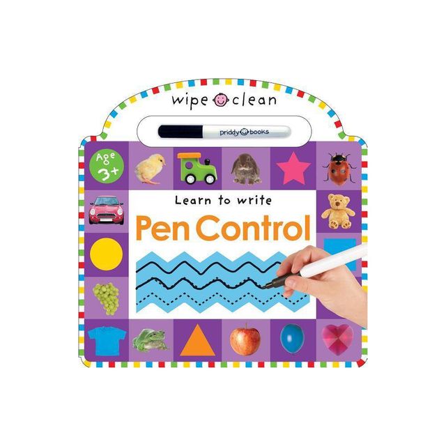 Wipe Clean: Pen Control - (Wipe Clean Learning Books) by Roger Priddy (Mixed Media Product)