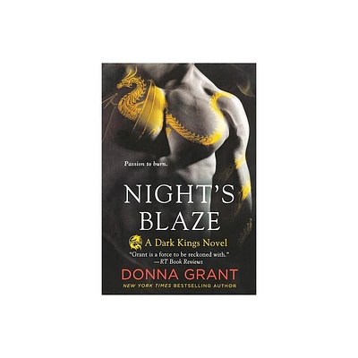 Nights Blaze - (Dark Kings) by Donna Grant (Paperback)