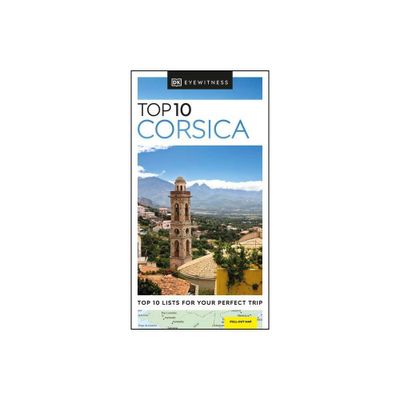 Top 10 Corsica - (Pocket Travel Guide) by Dk Travel (Paperback)