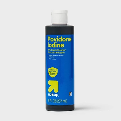 Povidone-Iodine Solution - 8oz - up&up