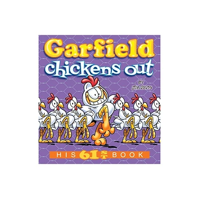 Garfield Chickens Out - by Jim Davis (Paperback)