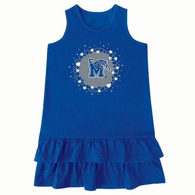 NCAA Memphis Tigers Girls Infant Ruffle Dress