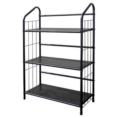 Metal Book Shelf Black - Ore International: Frame