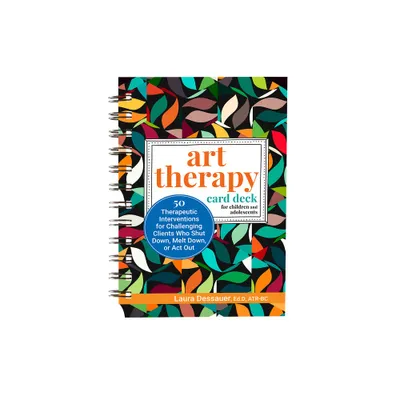 Art Therapy Card Deck for Children and Adolescents - by Laura Dessauer (Spiral Bound)