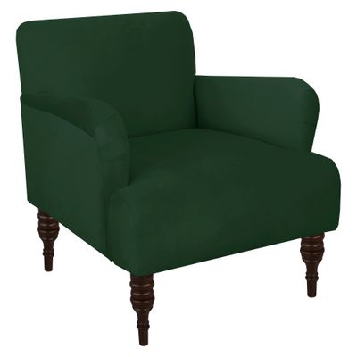 Skyline Furniture Accent Chair Velvet Emerald