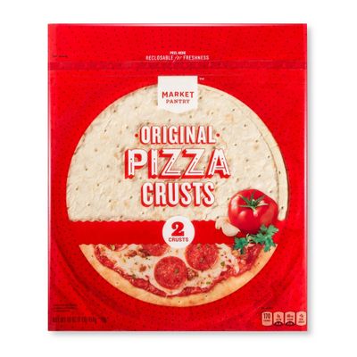 Original Pizza Crusts - 16oz/2ct - Market Pantry