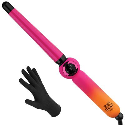 TIGI Bed Head Rock N Waver Clamp Free Digital Tapered Curling Wand