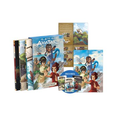 Avatar: The Last Airbender--Team Avatar Treasury Boxed Set (Graphic Novels) - by Faith Erin Hicks (Mixed Media Product)