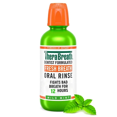 TheraBreath Fresh Breath Mouthwash Alcohol-Free