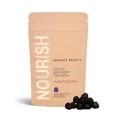 Imarais Beauty Nourish Haircare Gummies for Hair Growth, Anti-Shedding - Vegan and Sugar-Free - 30ct