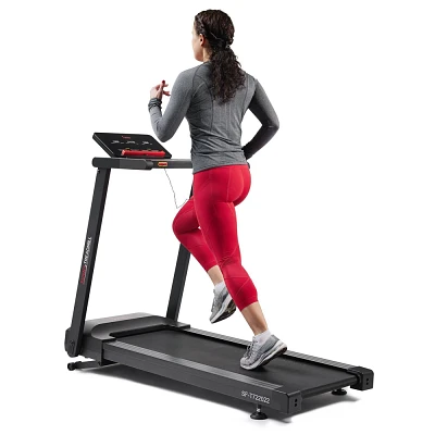 Sunny Health & Fitness Interactive Slim Auto Incline Treadmill