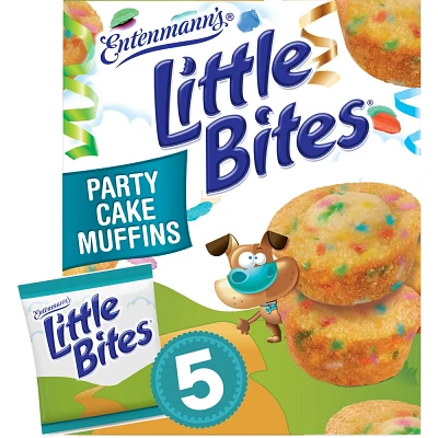 Entenmanns Little Bites Party Cake Muffins - 8.25oz