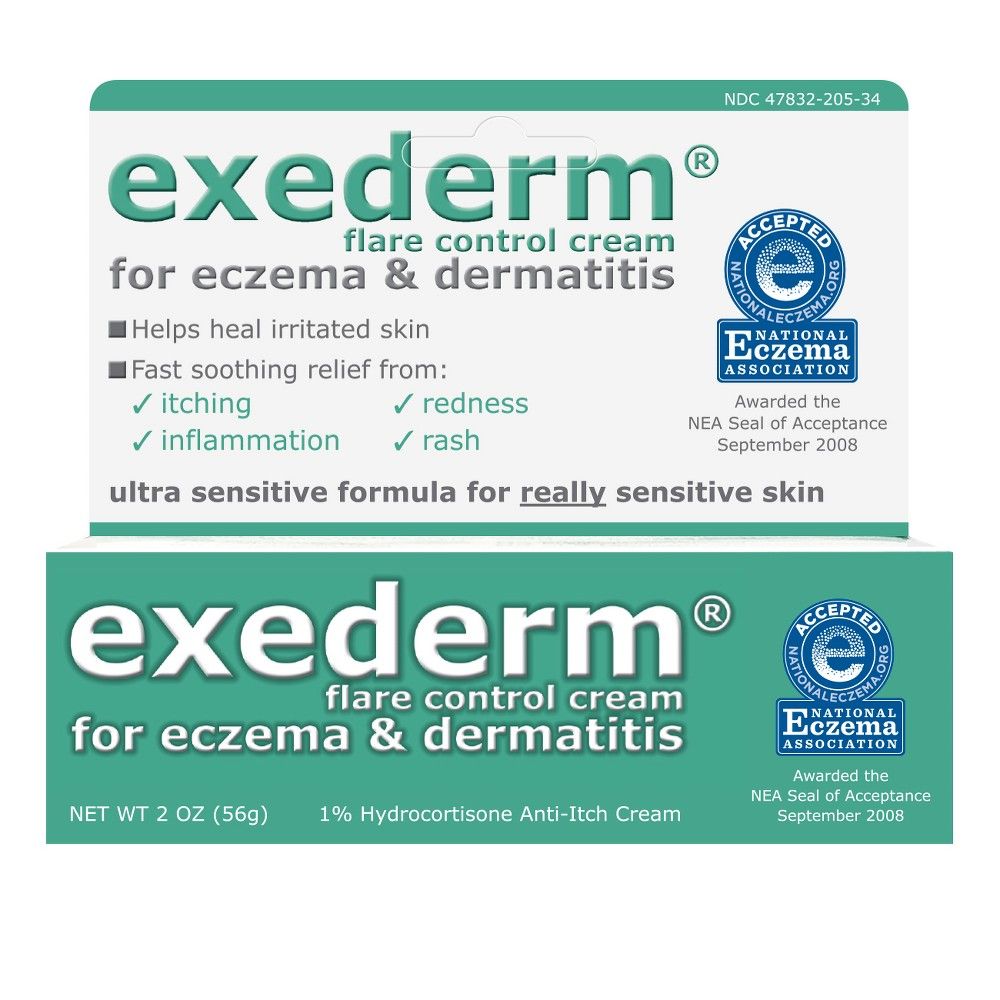 Exederm Flare Control 1% Hydrocortisone Fragrance free Anti Itch 