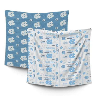 NCAA North Carolina Tar Heels Home & Away Baby Blanket - 2pk