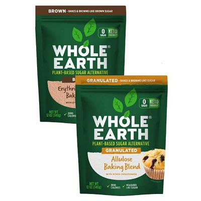 Whole Earth Plant-Based Sugar Alternative Bakers Bundle - 12oz/4pk