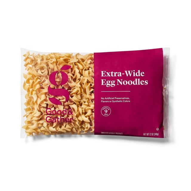 Extra-Wide Egg Noodles - 12oz - Good & Gather