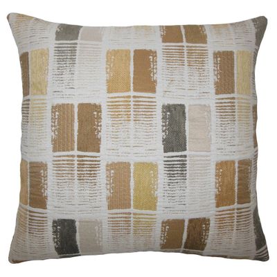 Square Throw Pillow (20x20) - The Pillow Collection: Cotton, Non-Woven Fabric, Removable Cover, Indoor Use