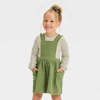 Toddler Girl Long Sleeve Skirtall Set